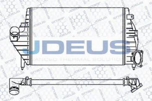 Jdeus 823M70 - Интеркулер autocars.com.ua