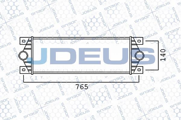 Jdeus 823M79A - Интеркулер autocars.com.ua