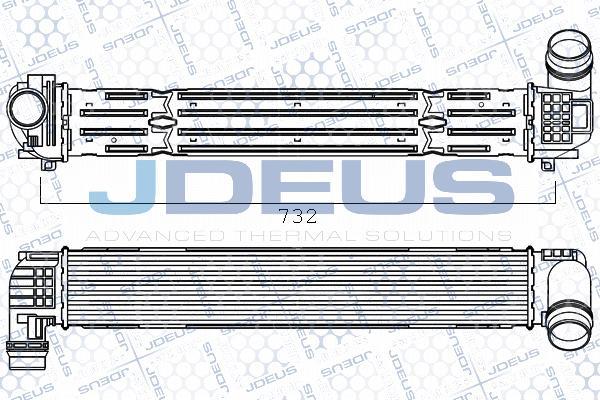 Jdeus 823M91A - Интеркулер autocars.com.ua