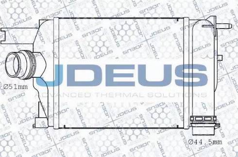 Jdeus 823M96A - Интеркулер autocars.com.ua