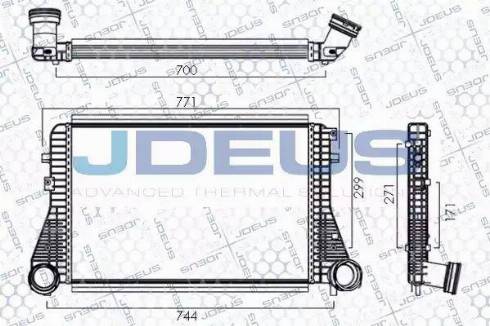Jdeus 830M06A - Интеркулер autocars.com.ua