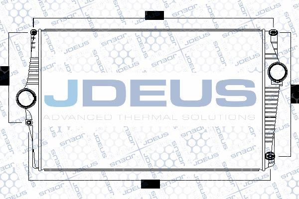 Jdeus 831M15A - Интеркулер, теплообменник турбины autodnr.net