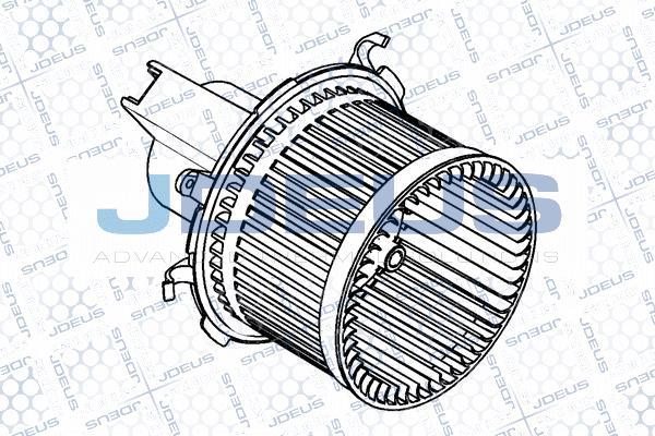 Jdeus BL0110017 - Вентилятор салону autocars.com.ua