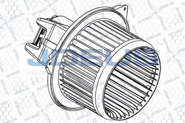 Jdeus BL0110024 - Вентилятор салону autocars.com.ua