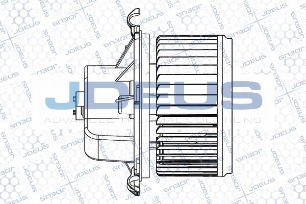 Jdeus BL0110028 - Вентилятор салону autocars.com.ua