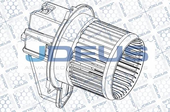 Jdeus BL0110030 - Вентилятор салону autocars.com.ua