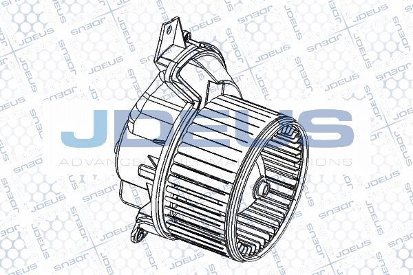 Jdeus BL0200003 - Вентилятор салону autocars.com.ua