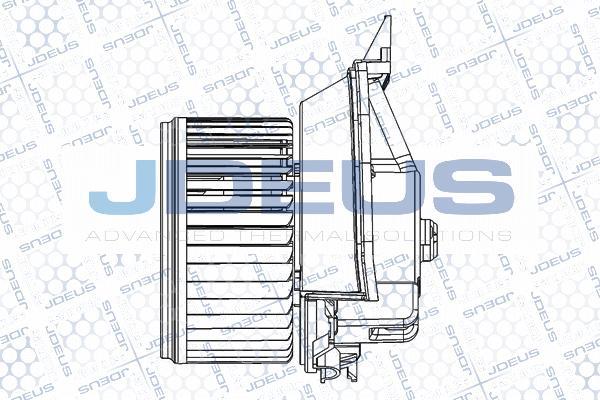 Jdeus BL0200003 - Вентилятор салону autocars.com.ua