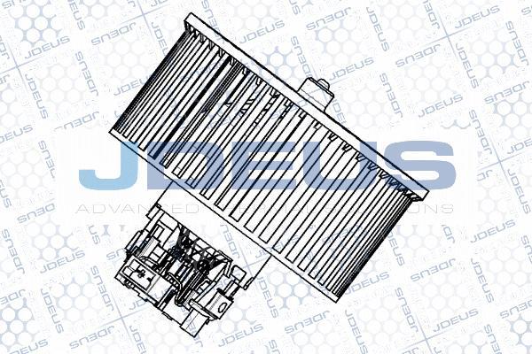 Jdeus BL0230002 - Вентилятор салону autocars.com.ua