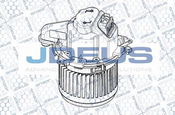 Jdeus BL0230017 - Вентилятор салону autocars.com.ua