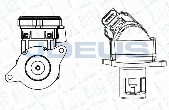 Jdeus EG017000V - Клапан повернення ОГ autocars.com.ua
