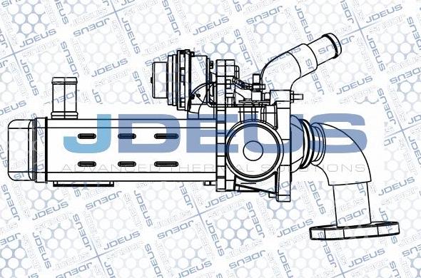 Jdeus EG019001M - Модуль повернення ОГ autocars.com.ua