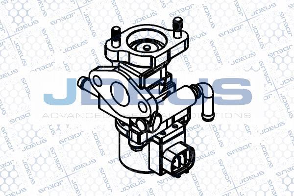 Jdeus EG028002V - Клапан повернення ОГ autocars.com.ua