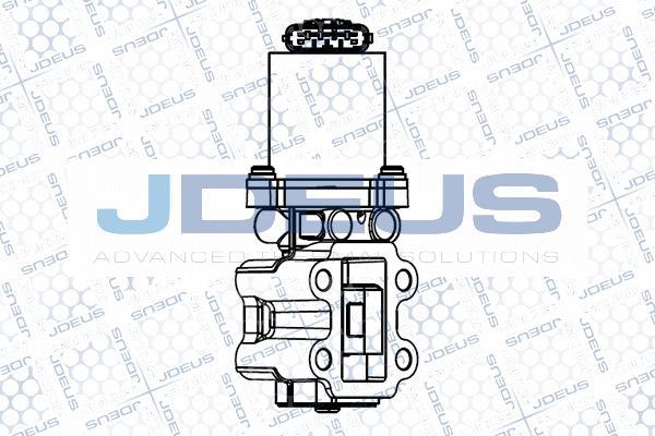 Jdeus EG028005V - Клапан повернення ОГ autocars.com.ua