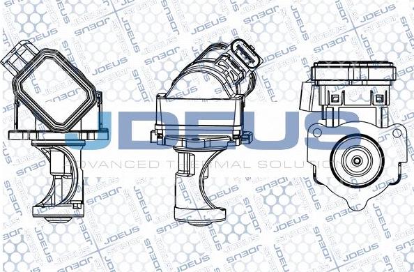 Jdeus EG030027V - Клапан повернення ОГ autocars.com.ua