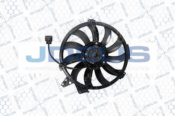 Jdeus EV0010673 - Вентилятор, охолодження двигуна autocars.com.ua
