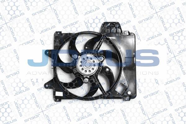 Jdeus EV0110350 - Вентилятор, охолодження двигуна autocars.com.ua