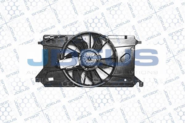 Jdeus EV0120250 - Вентилятор, охолодження двигуна autocars.com.ua