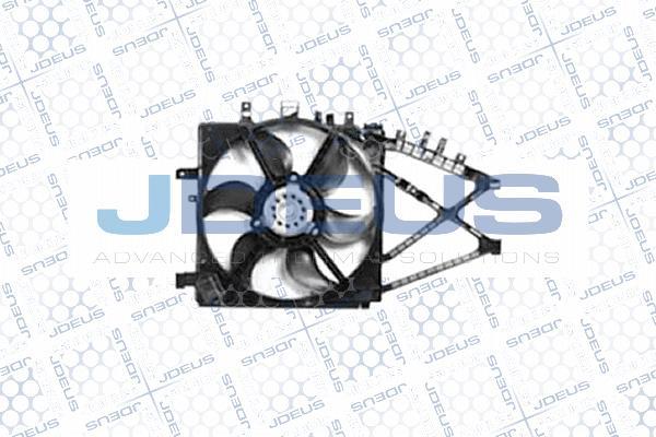 Jdeus EV0200720 - Вентилятор, охолодження двигуна autocars.com.ua