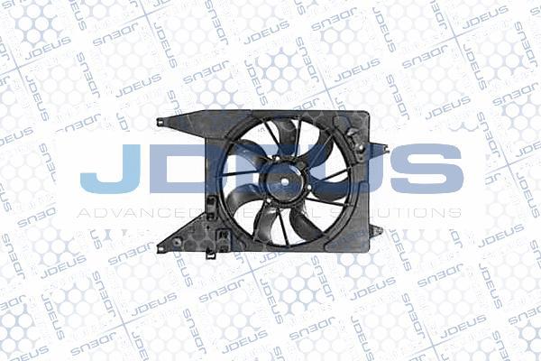 Jdeus EV0230830 - Вентилятор, охолодження двигуна autocars.com.ua