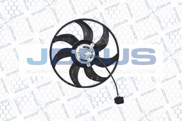 Jdeus EV0250083 - Вентилятор, охолодження двигуна autocars.com.ua