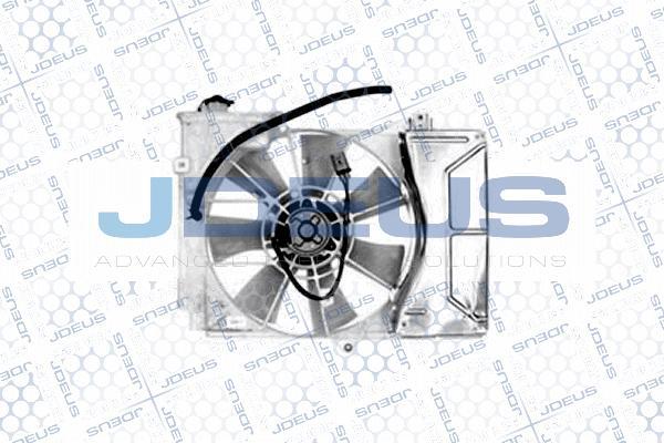 Jdeus EV0280070 - Вентилятор, охолодження двигуна autocars.com.ua