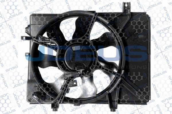 Jdeus EV0540150 - Вентилятор, охлаждение двигателя autodnr.net
