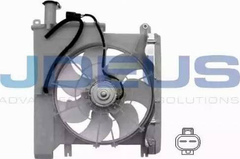 Jdeus EV070160 - Вентилятор, охолодження двигуна autocars.com.ua