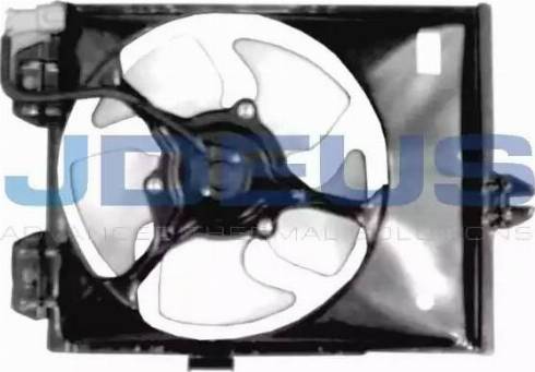 Jdeus EV18M191 - Вентилятор, конденсатор кондиціонера autocars.com.ua
