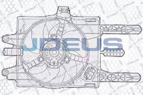 Jdeus EV815601 - Вентилятор, охолодження двигуна autocars.com.ua