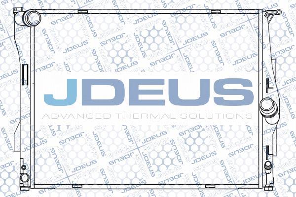 Jdeus M-0050660 - Радіатор, охолодження двигуна autocars.com.ua