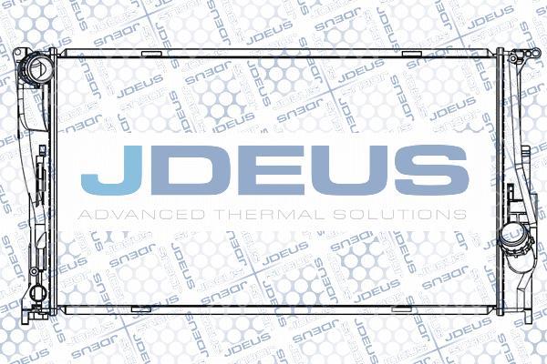 Jdeus M-0050680 - Радіатор, охолодження двигуна autocars.com.ua