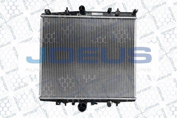 Jdeus M-007027A - Радіатор, охолодження двигуна autocars.com.ua