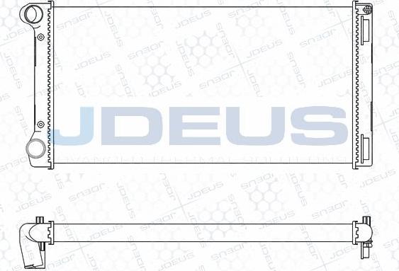 Jdeus M-011073A - Радиатор, охлаждение двигателя autodnr.net