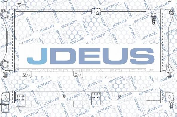 Jdeus M-0110880 - Радіатор, охолодження двигуна autocars.com.ua