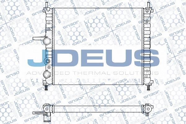 Jdeus M-0110960 - Радіатор, охолодження двигуна autocars.com.ua