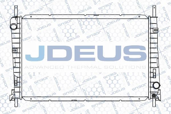 Jdeus M-012008A - Радіатор, охолодження двигуна autocars.com.ua