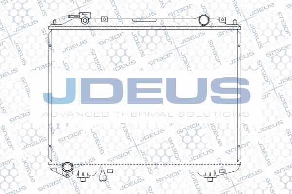 Jdeus M-0120190 - Радиатор, охлаждение двигателя autodnr.net