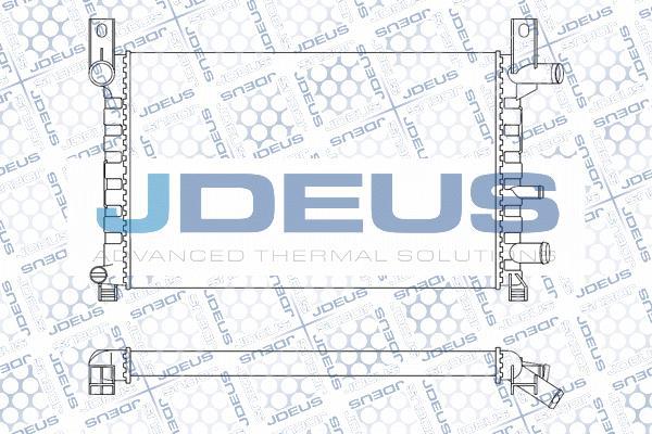 Jdeus M-0120620 - Радіатор, охолодження двигуна autocars.com.ua