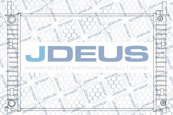Jdeus M-0121080 - Радіатор, охолодження двигуна autocars.com.ua