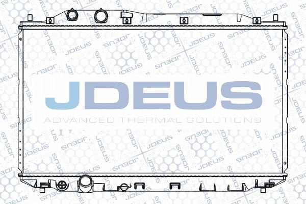 Jdeus M-0130480 - Радиатор, охлаждение двигателя autodnr.net