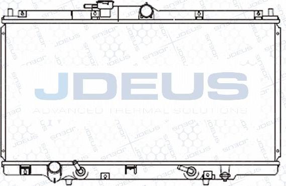 Jdeus M-0130530 - Радиатор, охлаждение двигателя autodnr.net