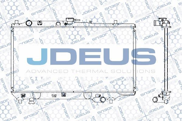 Jdeus M-0160110 - Радіатор, охолодження двигуна autocars.com.ua