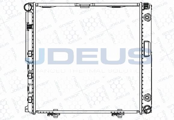 Jdeus M-0170230 - Радиатор, охлаждение двигателя autodnr.net