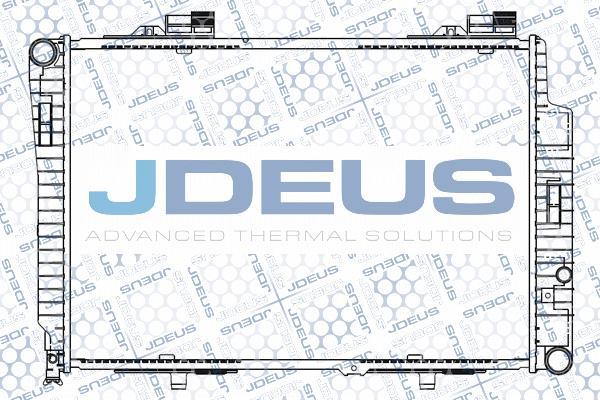 Jdeus M-0170340 - Радіатор, охолодження двигуна autocars.com.ua