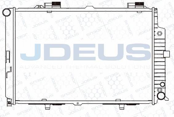 Jdeus M-0170640 - Радиатор, охлаждение двигателя autodnr.net