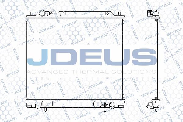 Jdeus M-0180310 - Радіатор, охолодження двигуна autocars.com.ua