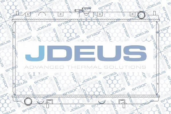 Jdeus M-0190181 - Радіатор, охолодження двигуна autocars.com.ua