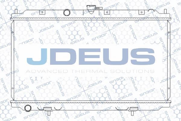 Jdeus M-0190570 - Радіатор, охолодження двигуна autocars.com.ua