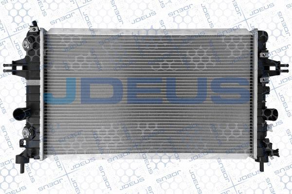 Jdeus M-0200430 - Радіатор, охолодження двигуна autocars.com.ua